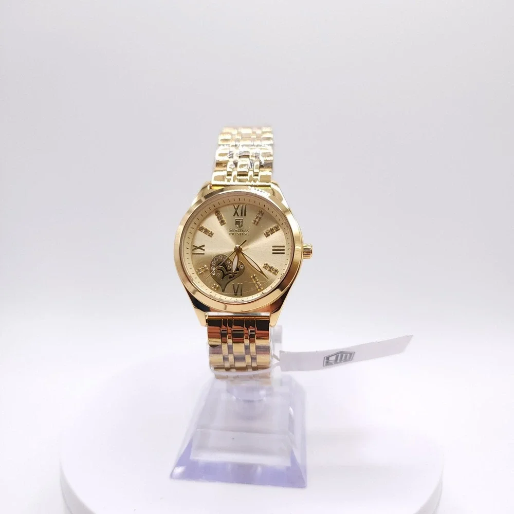 Montres Prestige Invicta MPW-0014 Gold Watch New
